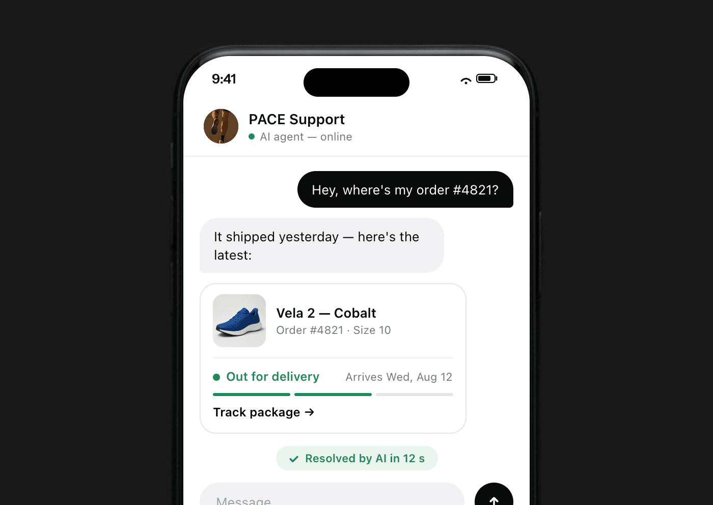 Customer support